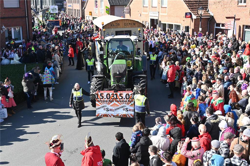 Impressionen vom Raesfelder Rosenmontagszug 2025
