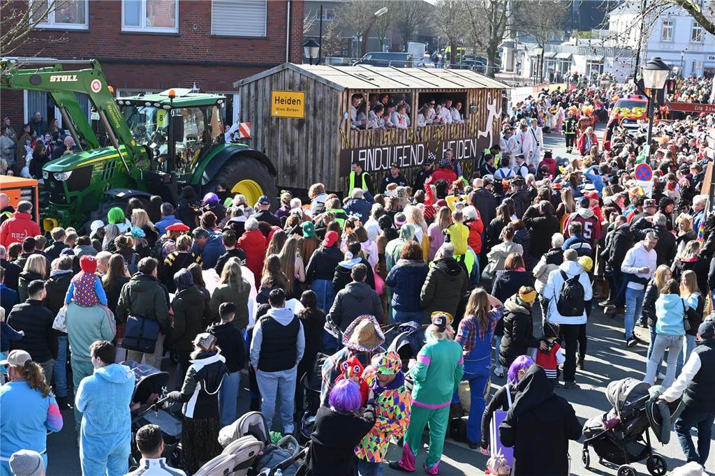 Impressionen vom Raesfelder Rosenmontagszug 2025