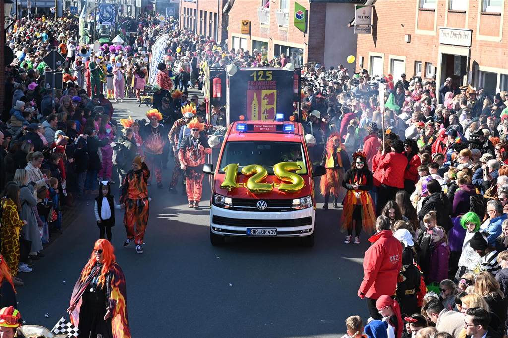 Impressionen vom Raesfelder Rosenmontagszug 2025