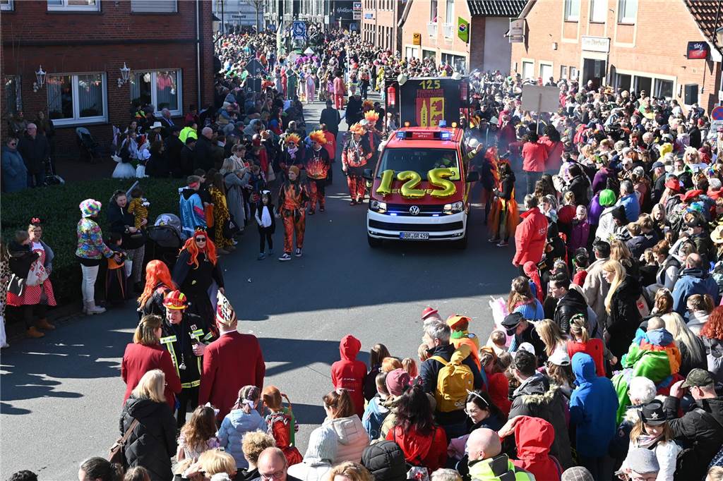 Impressionen vom Raesfelder Rosenmontagszug 2025
