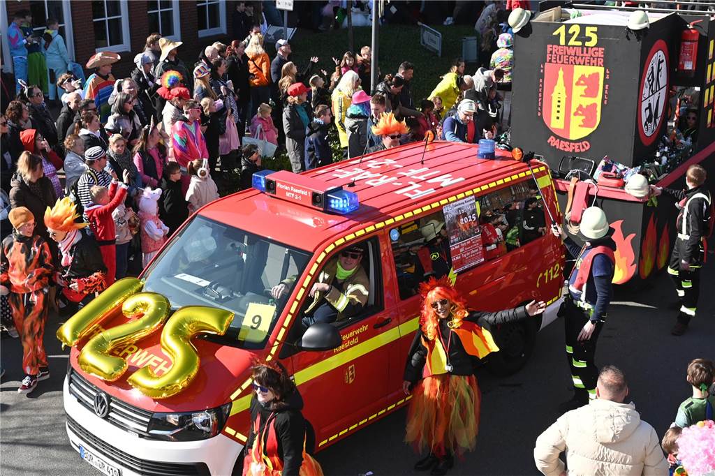 Impressionen vom Raesfelder Rosenmontagszug 2025