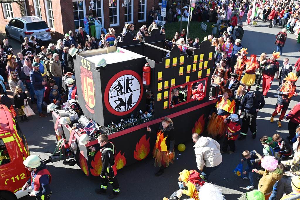 Impressionen vom Raesfelder Rosenmontagszug 2025