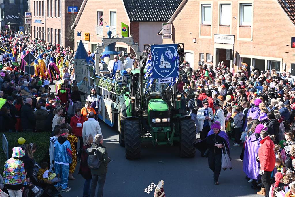 Impressionen vom Raesfelder Rosenmontagszug 2025