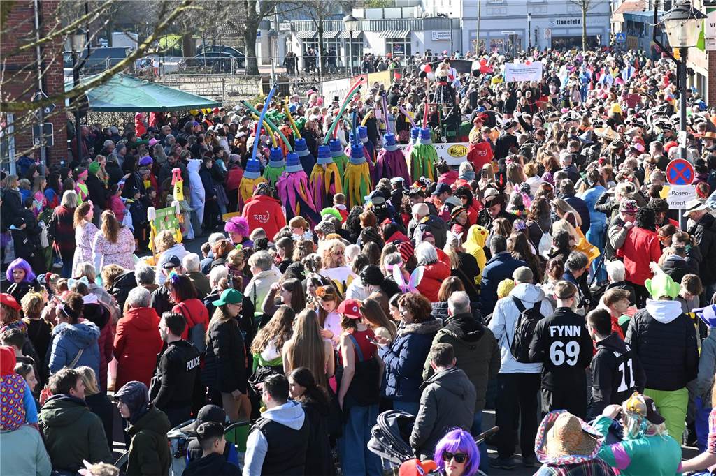 Impressionen vom Raesfelder Rosenmontagszug 2025