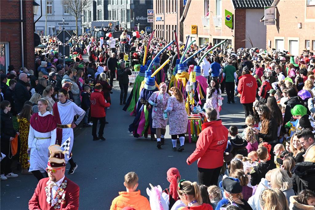 Impressionen vom Raesfelder Rosenmontagszug 2025