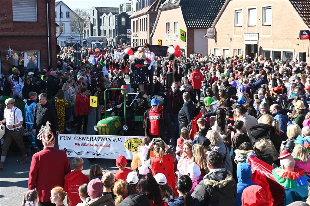 Impressionen vom Raesfelder Rosenmontagszug 2025