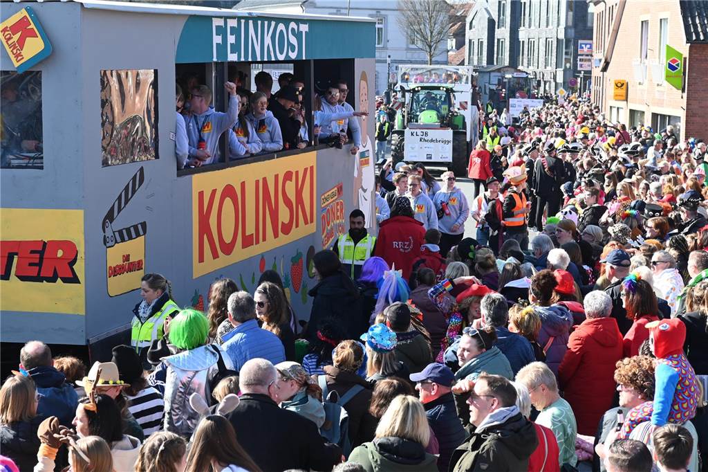Impressionen vom Raesfelder Rosenmontagszug 2025