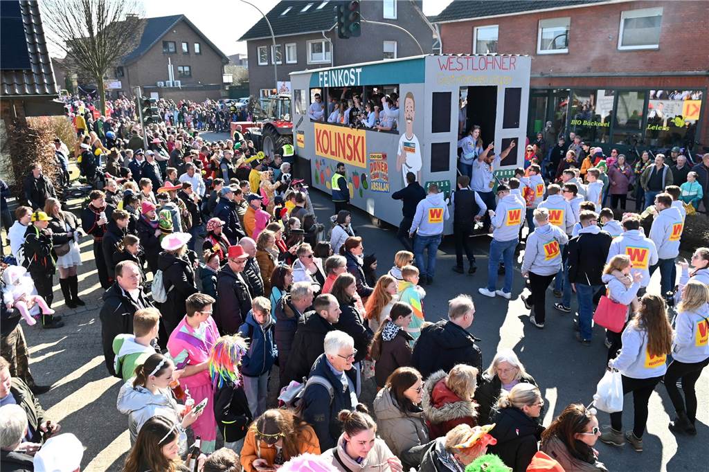 Impressionen vom Raesfelder Rosenmontagszug 2025