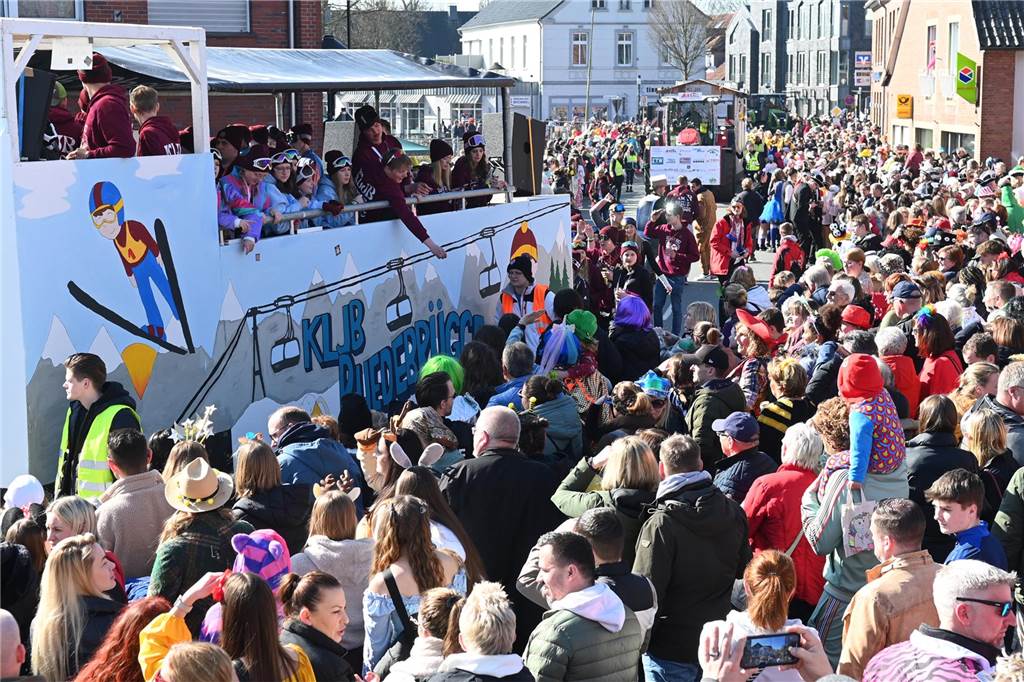 Impressionen vom Raesfelder Rosenmontagszug 2025