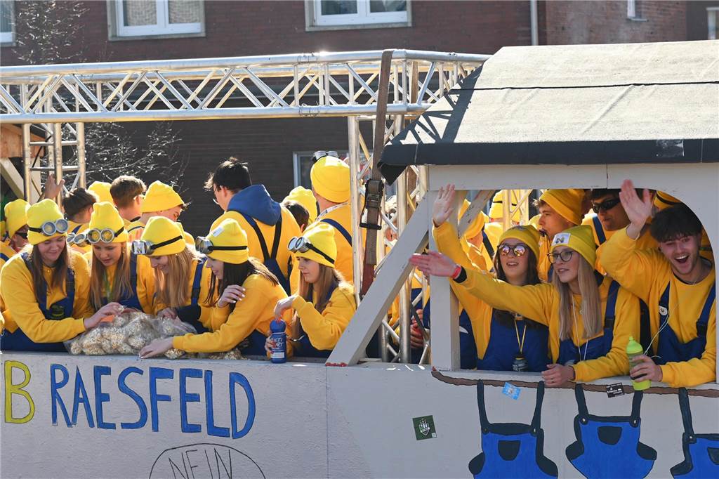 Impressionen vom Raesfelder Rosenmontagszug 2025