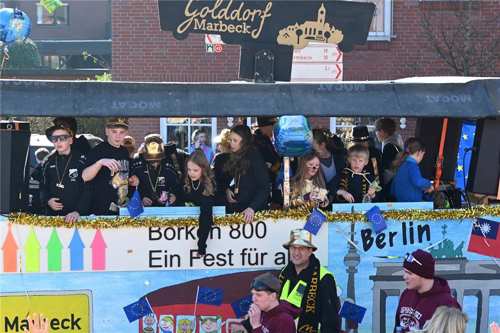 Impressionen vom Raesfelder Rosenmontagszug 2025