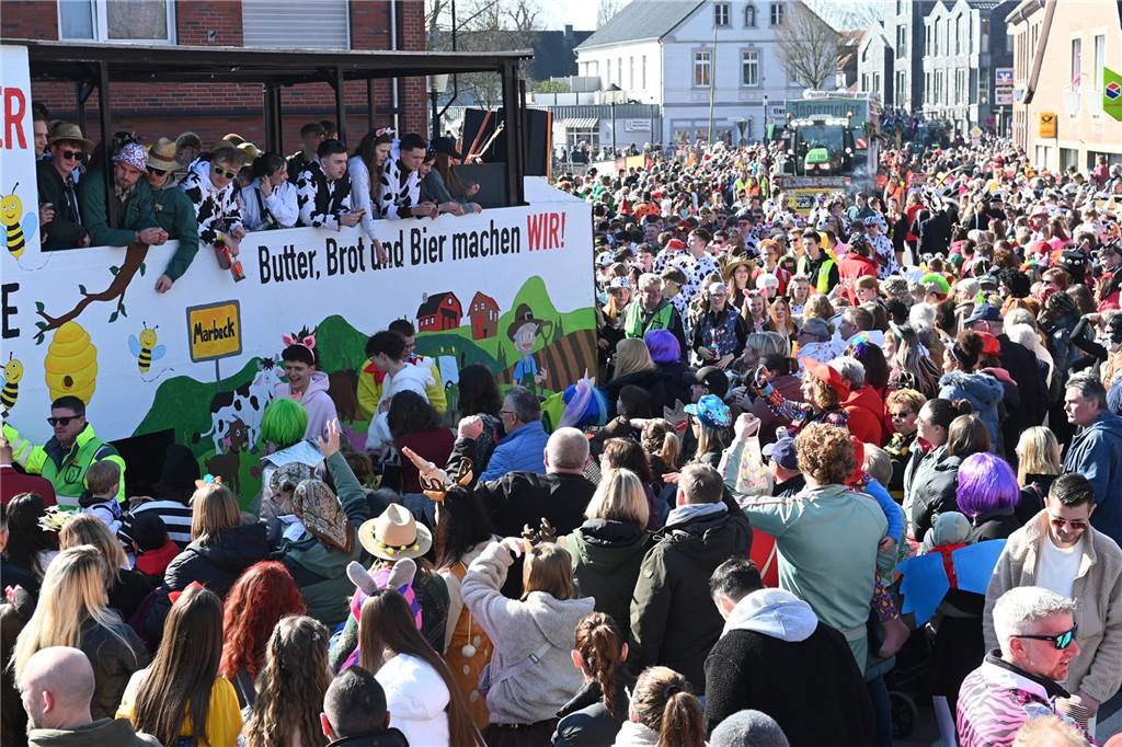 Impressionen vom Raesfelder Rosenmontagszug 2025
