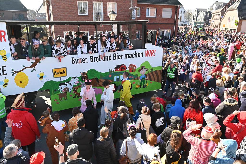 Impressionen vom Raesfelder Rosenmontagszug 2025