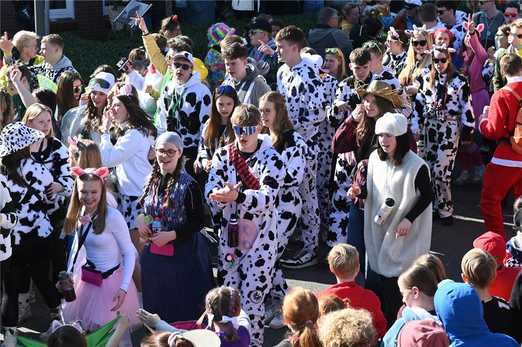 Impressionen vom Raesfelder Rosenmontagszug 2025