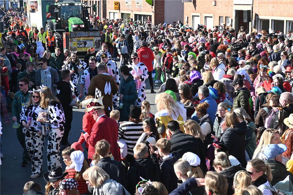 Impressionen vom Raesfelder Rosenmontagszug 2025