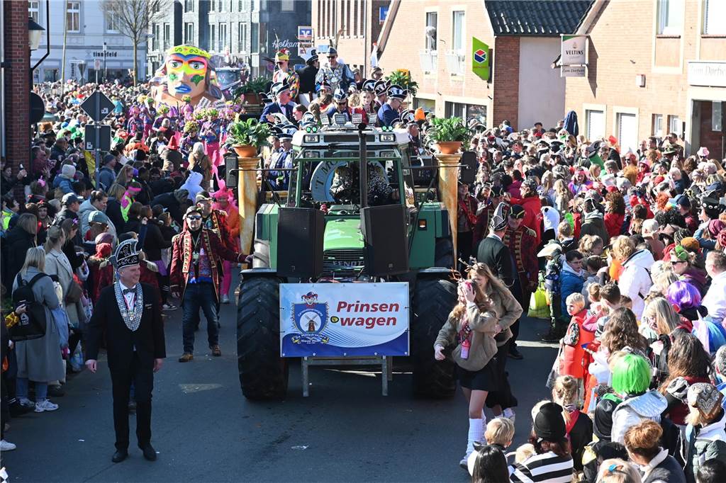 Impressionen vom Raesfelder Rosenmontagszug 2025