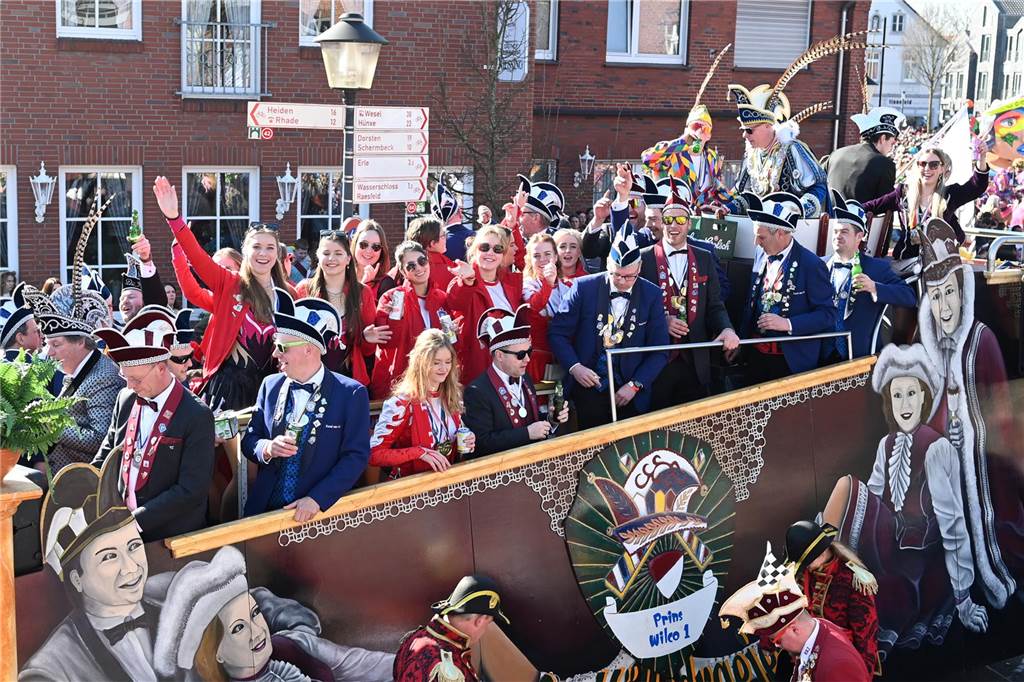 Impressionen vom Raesfelder Rosenmontagszug 2025