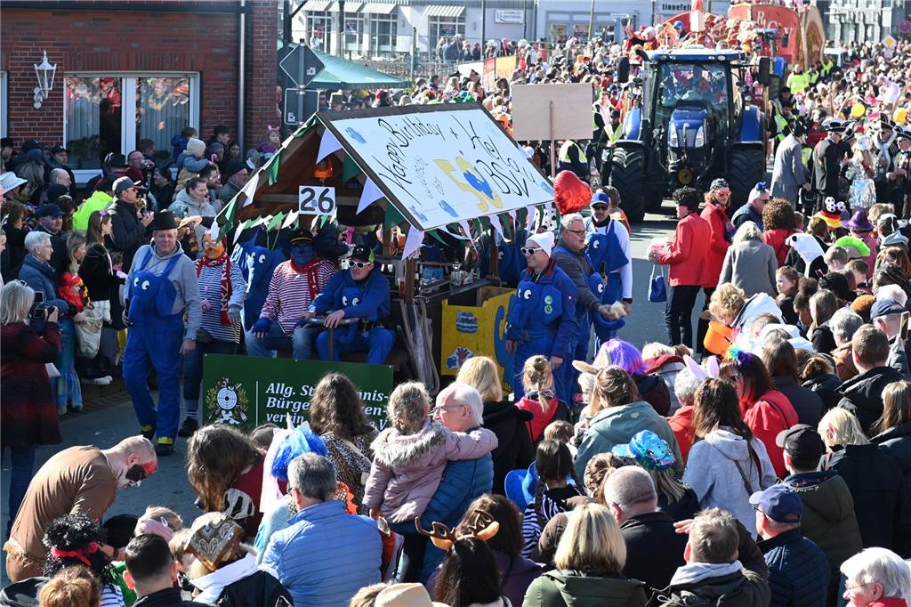 Impressionen vom Raesfelder Rosenmontagszug 2025