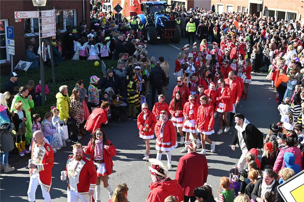 Impressionen vom Raesfelder Rosenmontagszug 2025