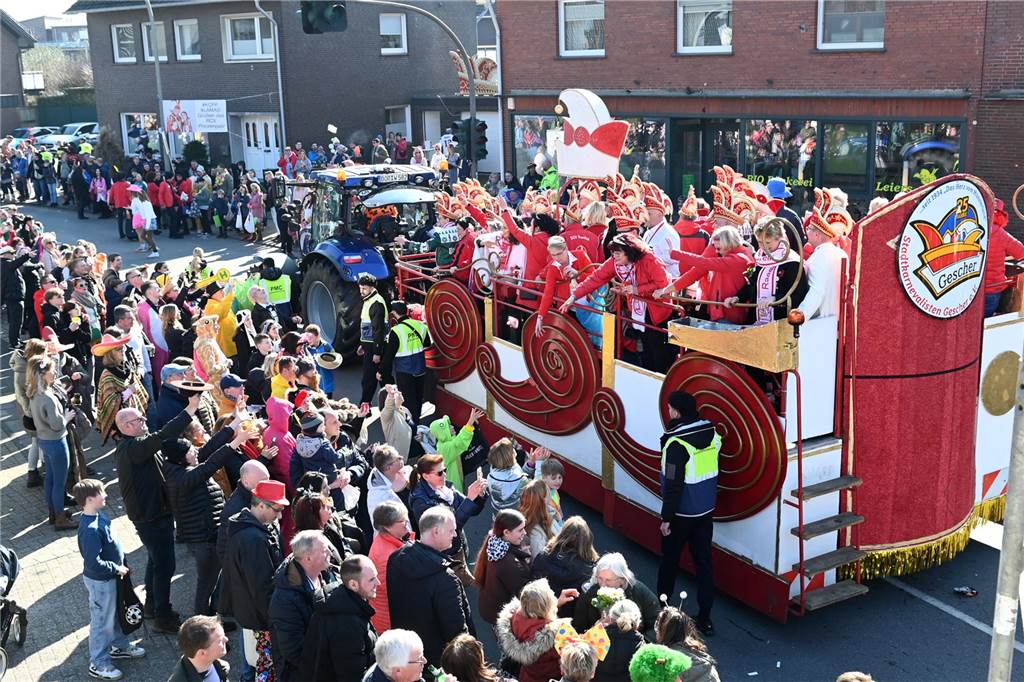 Impressionen vom Raesfelder Rosenmontagszug 2025