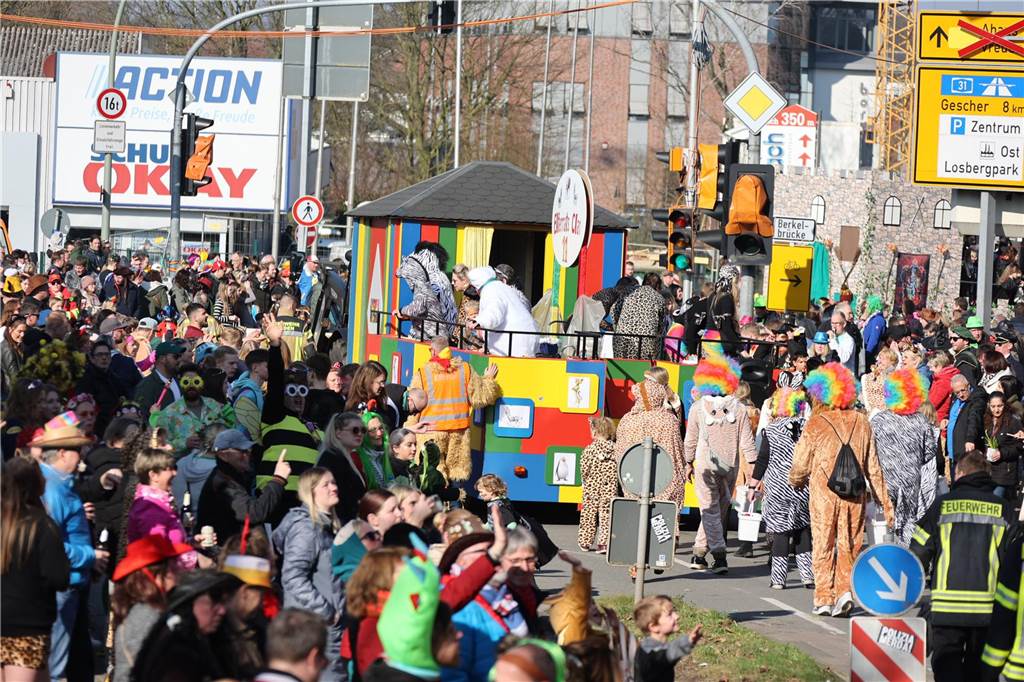 XXX Impressionen vom Rosenmontagsumzug in Stadtlohn