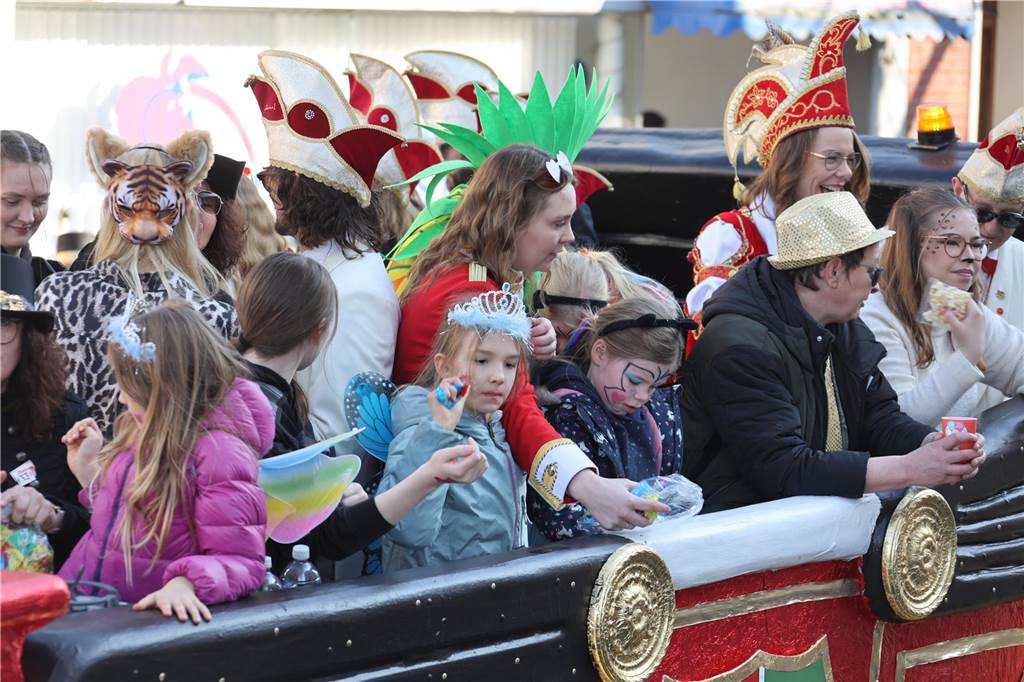 Impressionen vom Rosenmontagsumzug in Stadtlohn