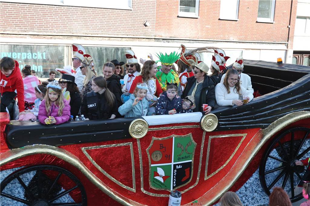 Impressionen vom Rosenmontagsumzug in Stadtlohn