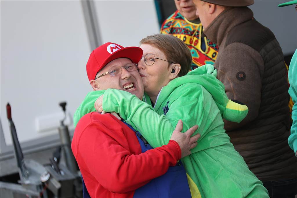 Impressionen vom Rosenmontagsumzug in Stadtlohn