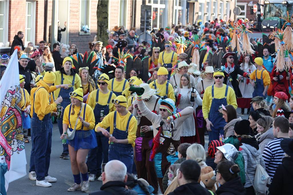 Impressionen vom Rosenmontagsumzug in Stadtlohn