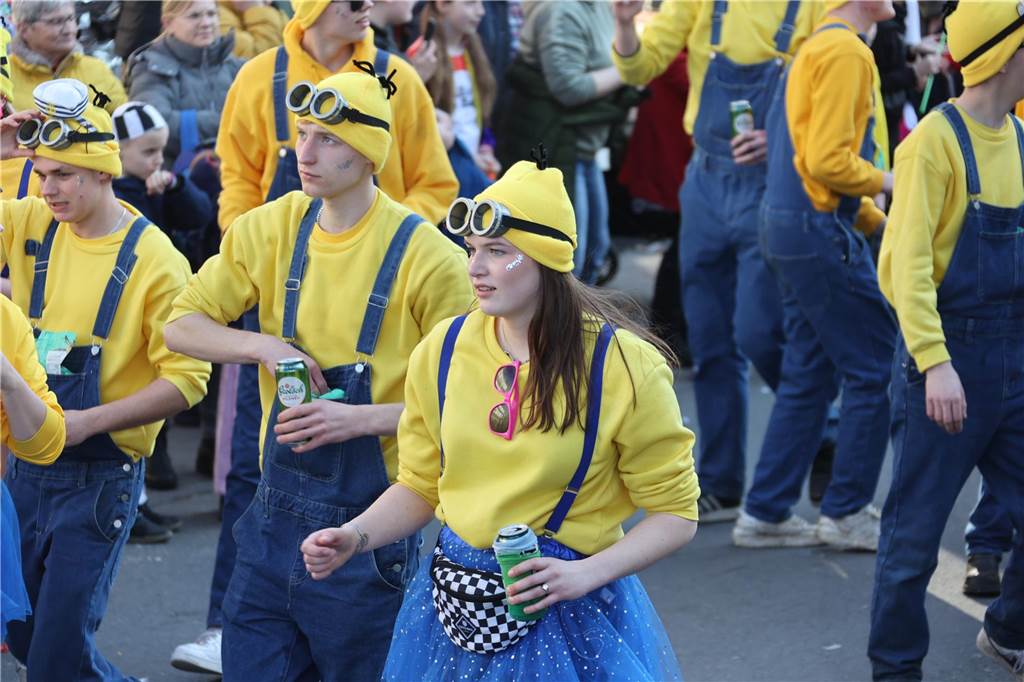 Impressionen vom Rosenmontagsumzug in Stadtlohn