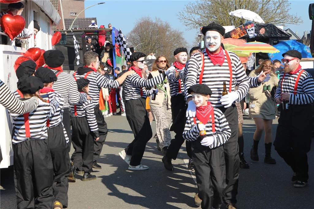 Impressionen vom Rosenmontagsumzug in Stadtlohn