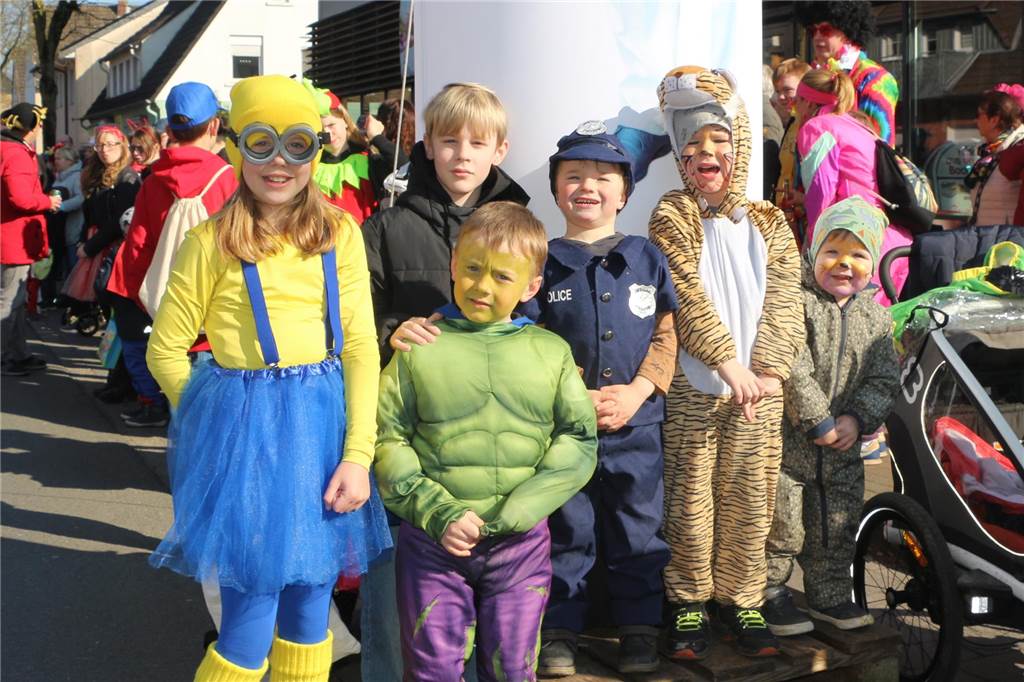 Impressionen vom Rosenmontagsumzug in Stadtlohn