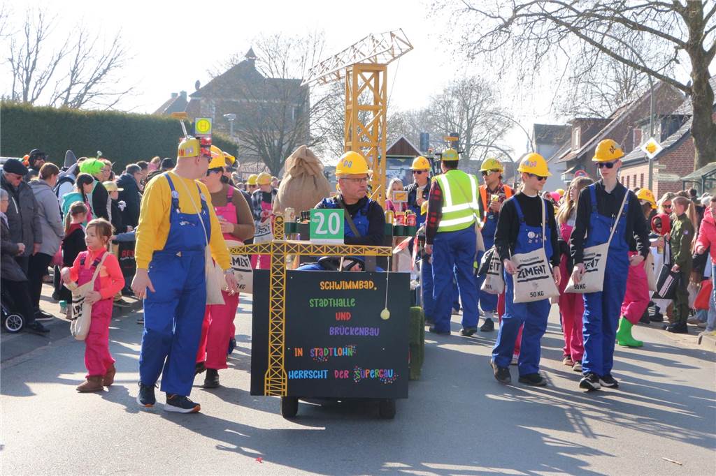 Impressionen vom Rosenmontagsumzug in Stadtlohn