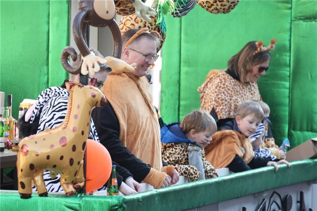 Impressionen vom Rosenmontagsumzug in Stadtlohn
