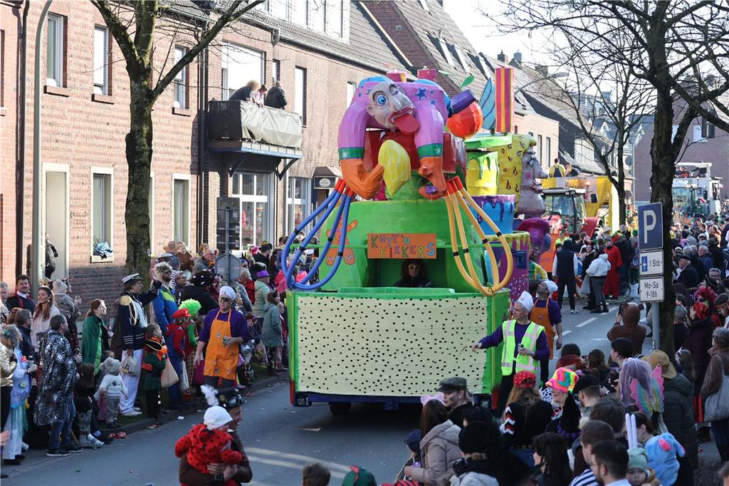 Impressionen vom Rosenmontagsumzug in Stadtlohn