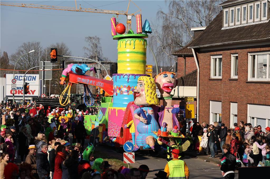 Impressionen vom Rosenmontagsumzug in Stadtlohn