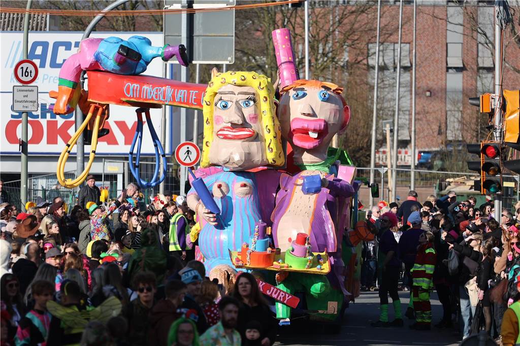 Impressionen vom Rosenmontagsumzug in Stadtlohn