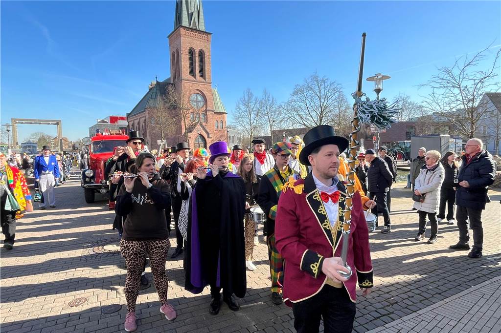 Impressionen vom Rosenmontagszug 2025 in Dorsten