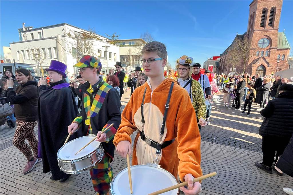 Impressionen vom Rosenmontagszug 2025 in Dorsten