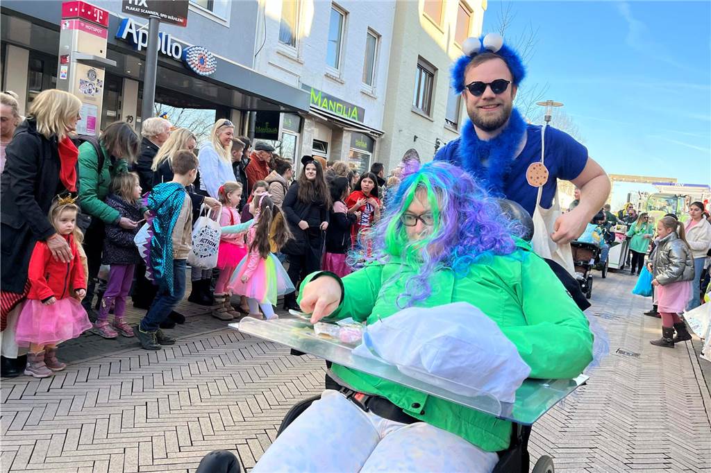 Impressionen vom Rosenmontagszug 2025 in Dorsten