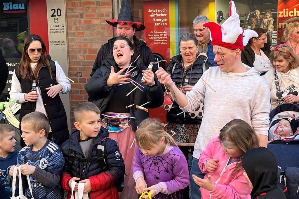 Impressionen vom Rosenmontagszug 2025 in Dorsten