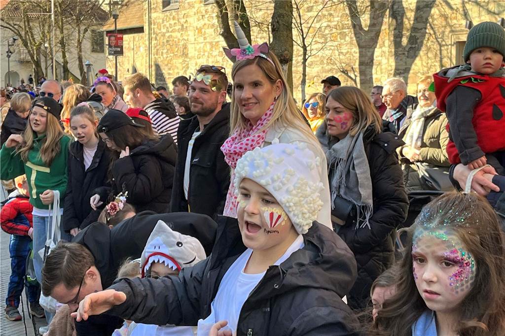 Impressionen vom Rosenmontagszug 2025 in Dorsten