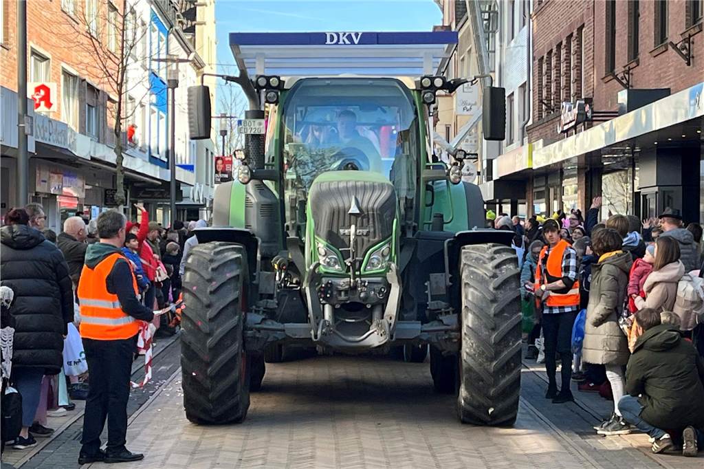 Impressionen vom Rosenmontagszug 2025 in Dorsten