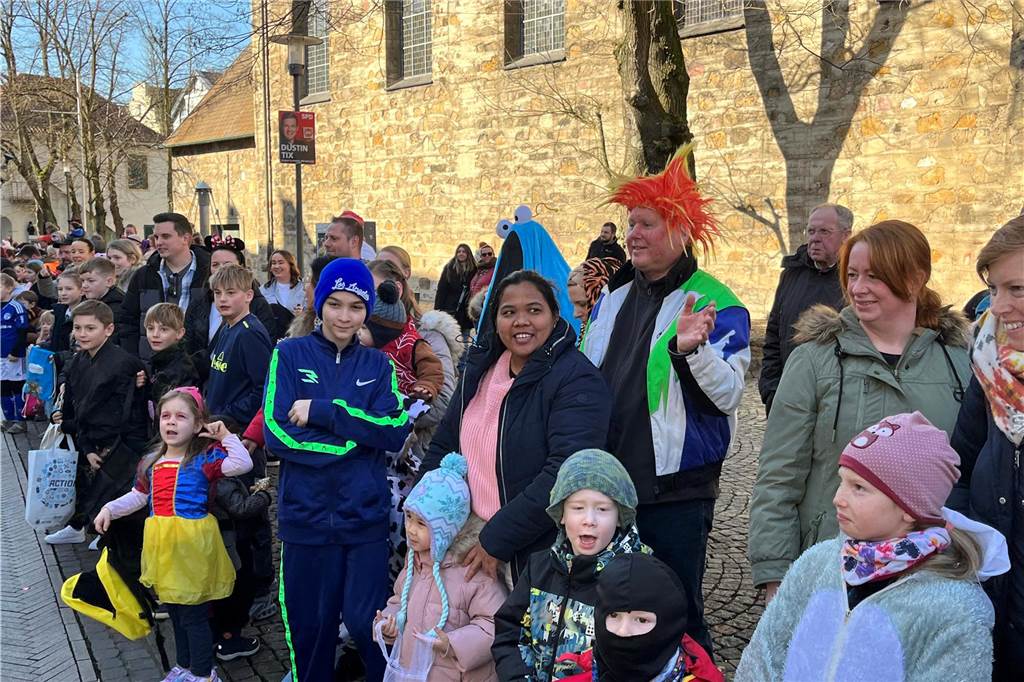 Impressionen vom Rosenmontagszug 2025 in Dorsten