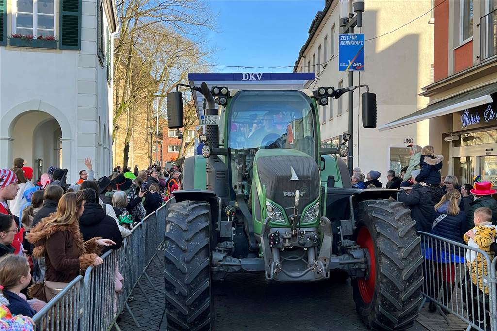 Impressionen vom Rosenmontagszug 2025 in Dorsten