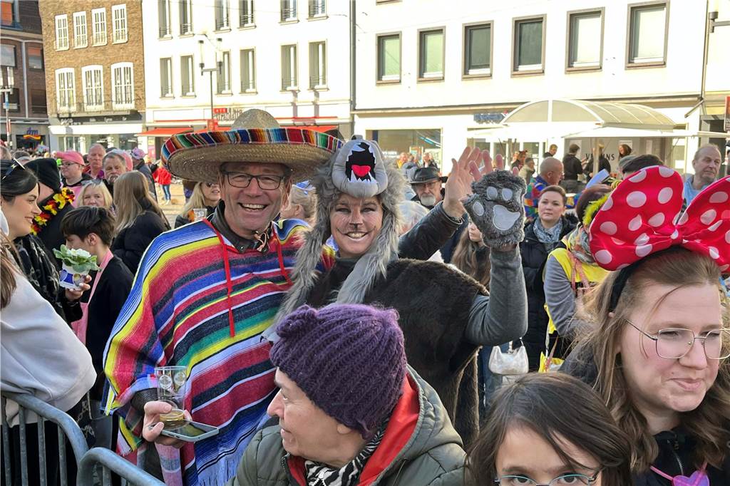 Impressionen vom Rosenmontagszug 2025 in Dorsten