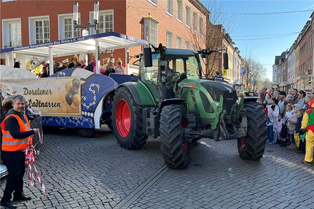 Impressionen vom Rosenmontagszug 2025 in Dorsten