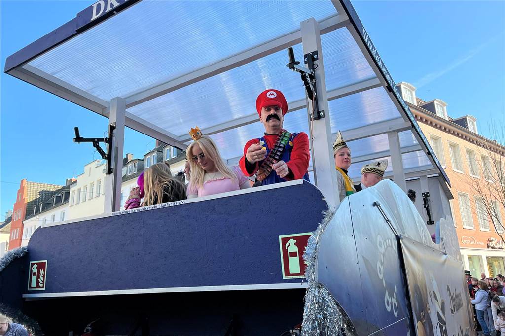 Impressionen vom Rosenmontagszug 2025 in Dorsten