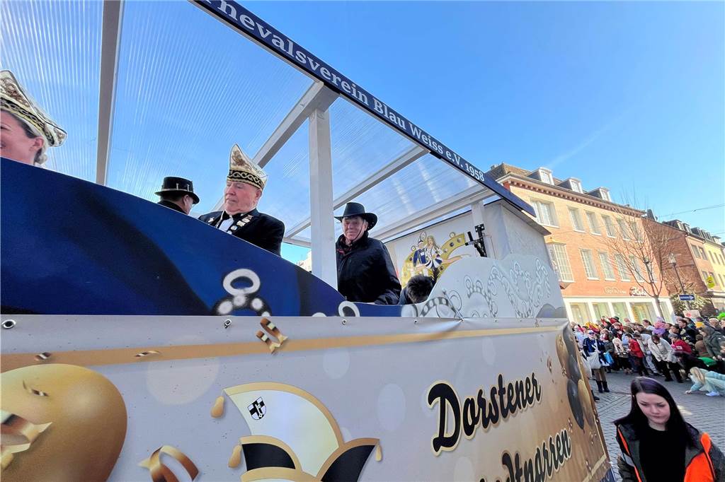 Impressionen vom Rosenmontagszug 2025 in Dorsten