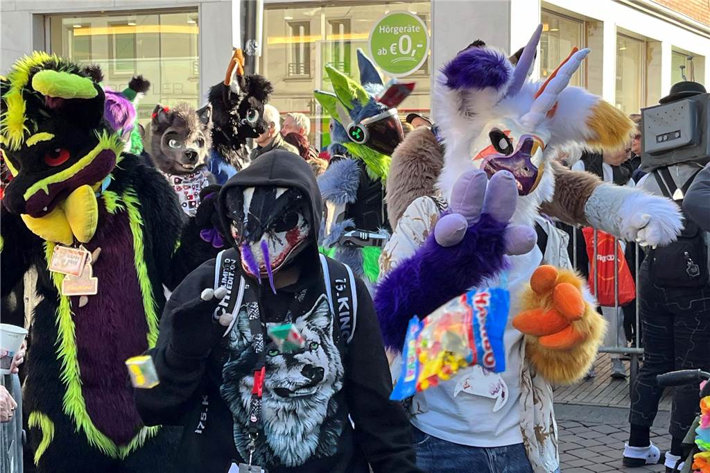 Impressionen vom Rosenmontagszug 2025 in Dorsten